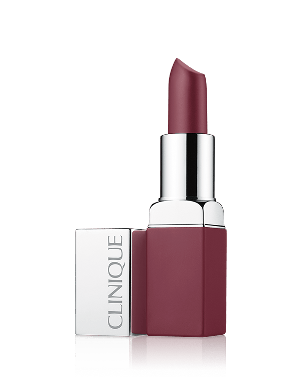 Clinique Pop™ Matte Lip Colour + Primer, De NIEUWE Clinique Pop Matte Matte Lip Colour + Primer geeft een moderne matte lipmake-up met een intense kleur die de hele dag blijft zitten.